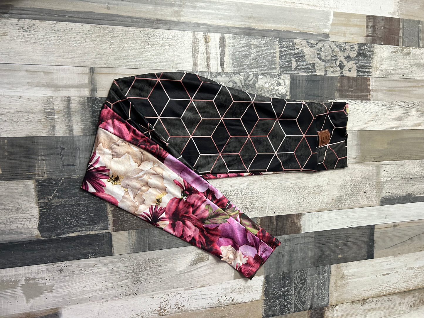 Legging Géo Fleurs , femme