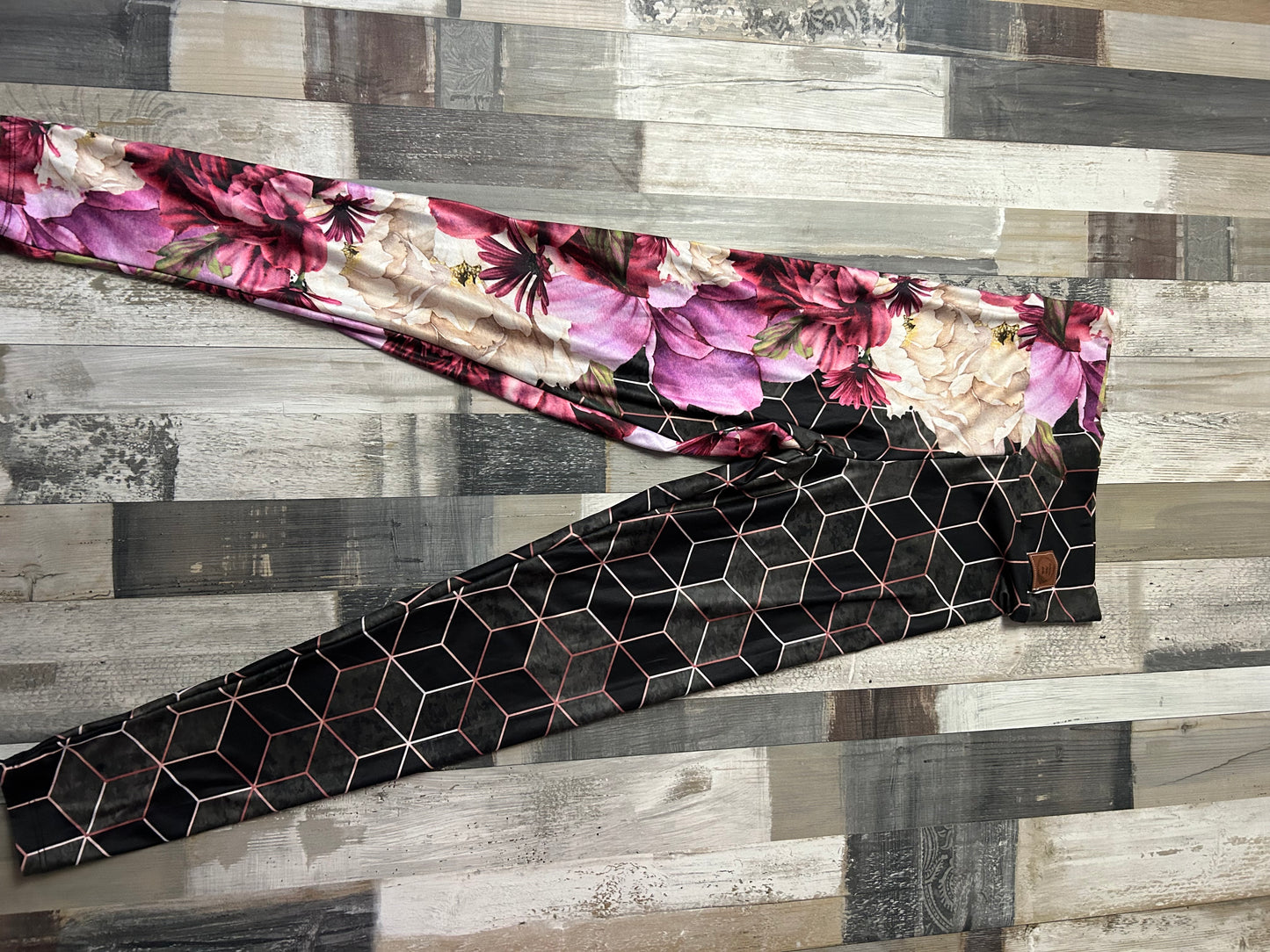 Legging Géo Fleurs , femme