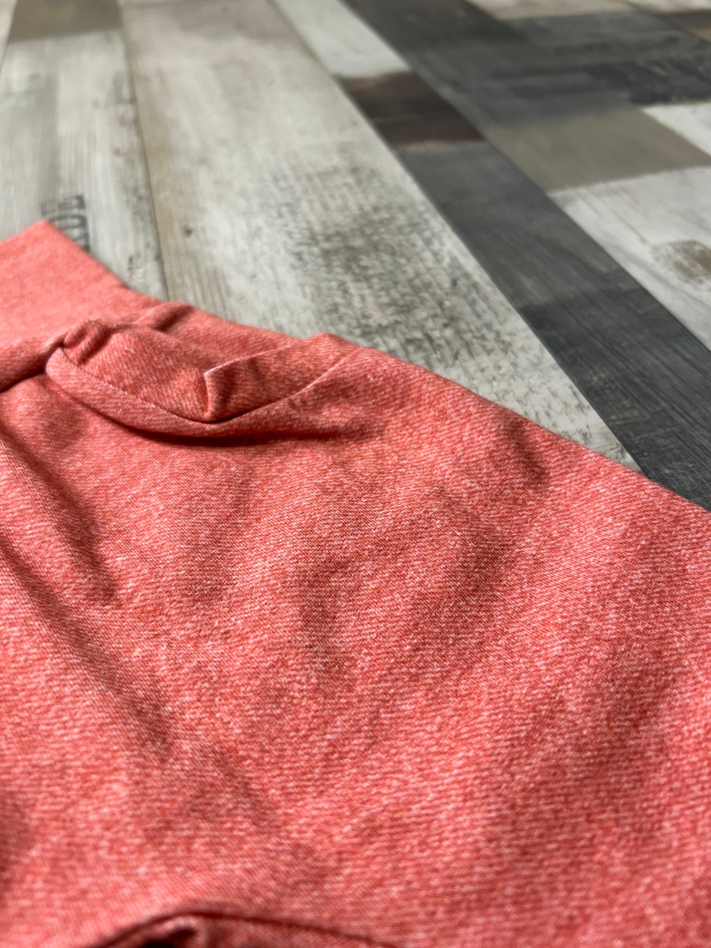 pantalons évolutif 3-12 mois corail effet denim