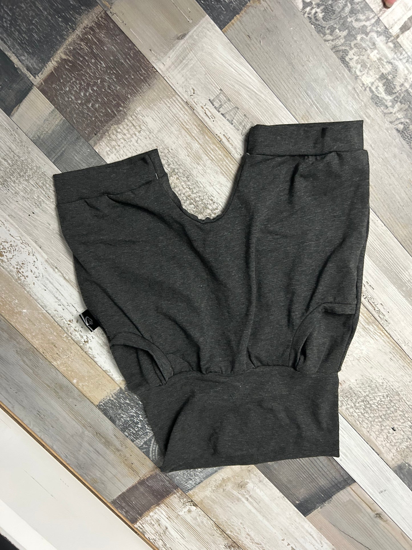 Bermuda 3-6 gris chiné