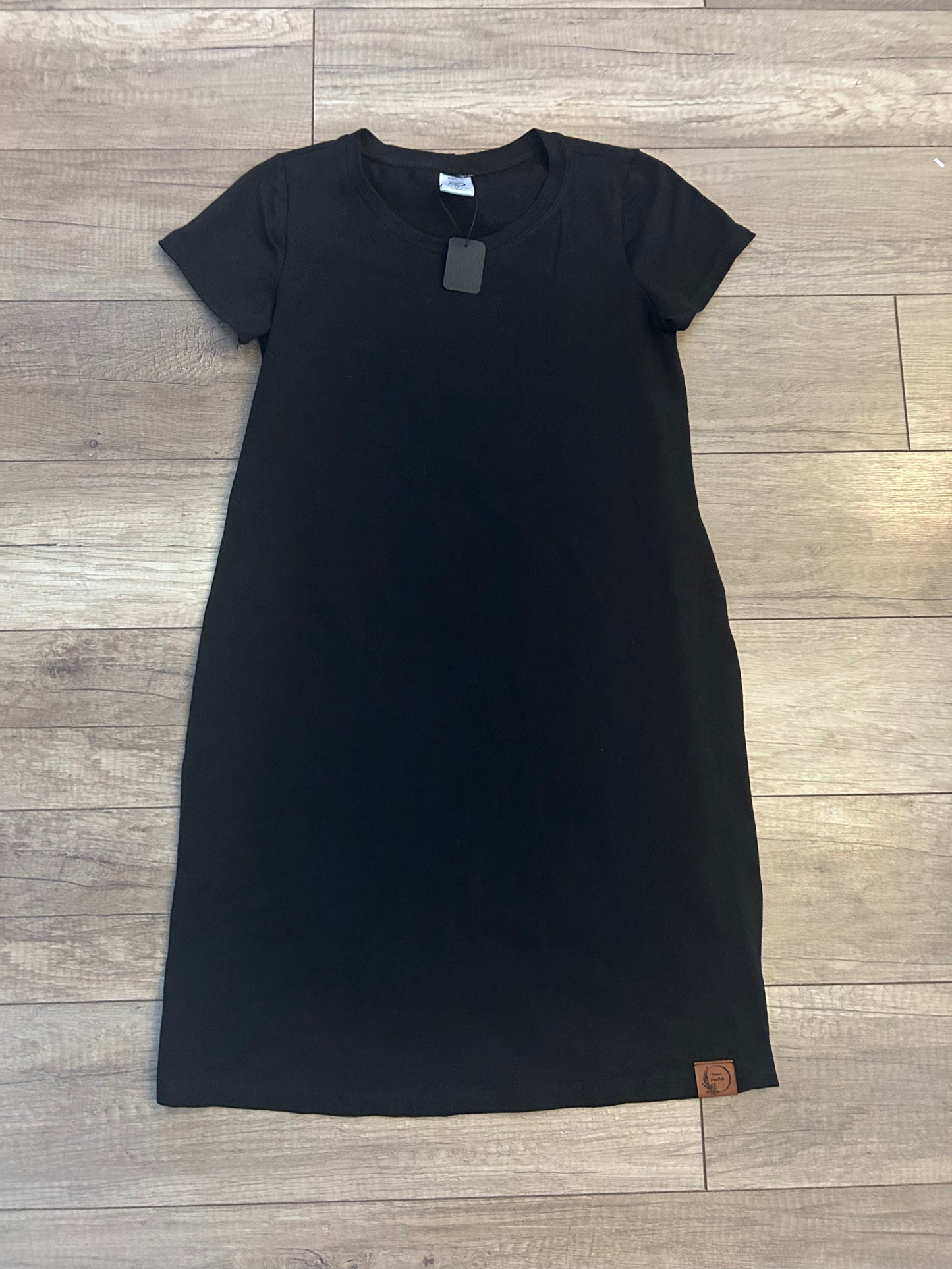 robe tshirt noir medium