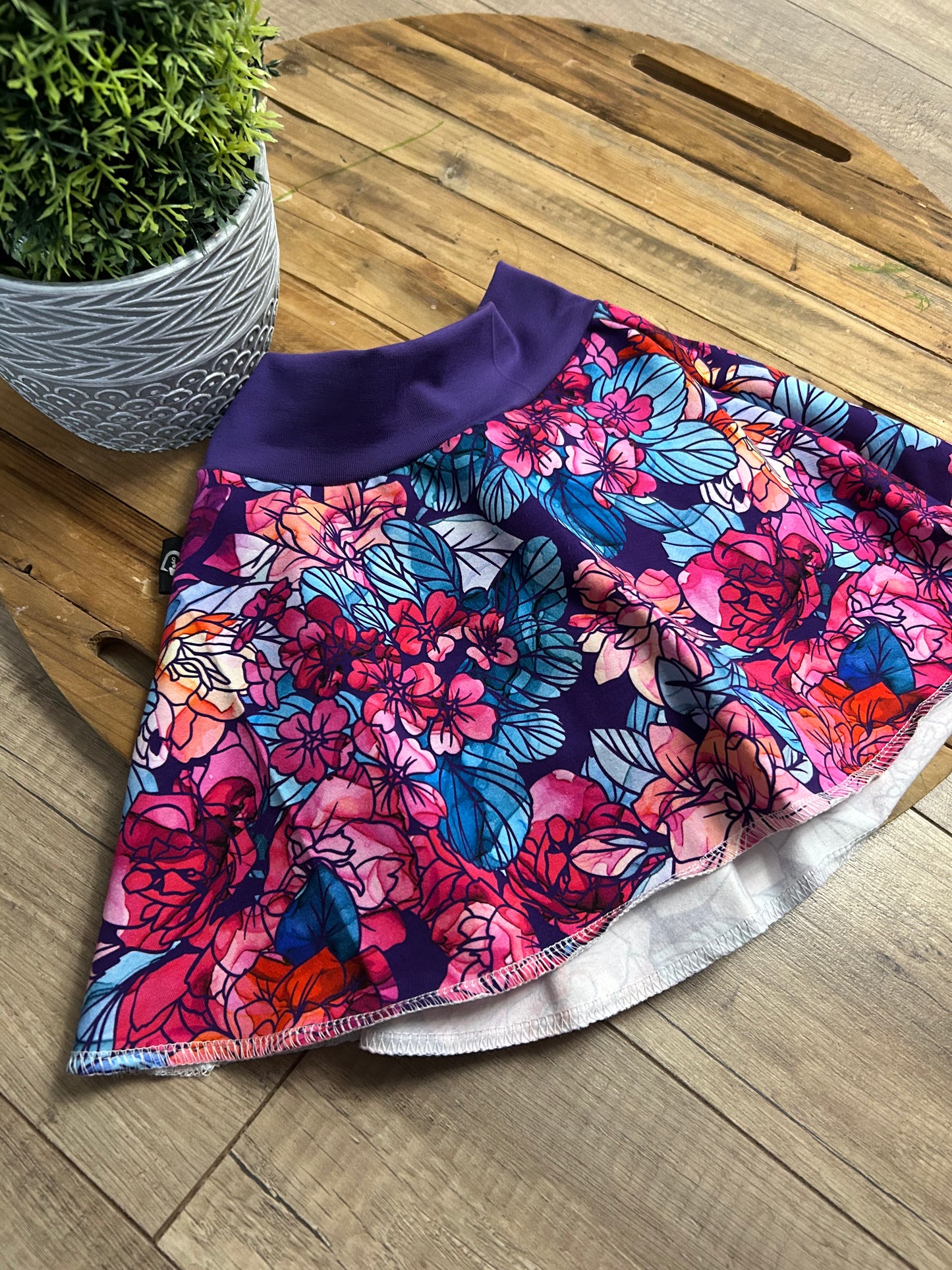 Jupe short évolutive
