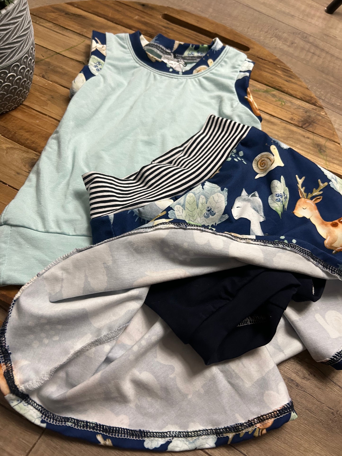 Ensemble évolutive jupe/short et camisole