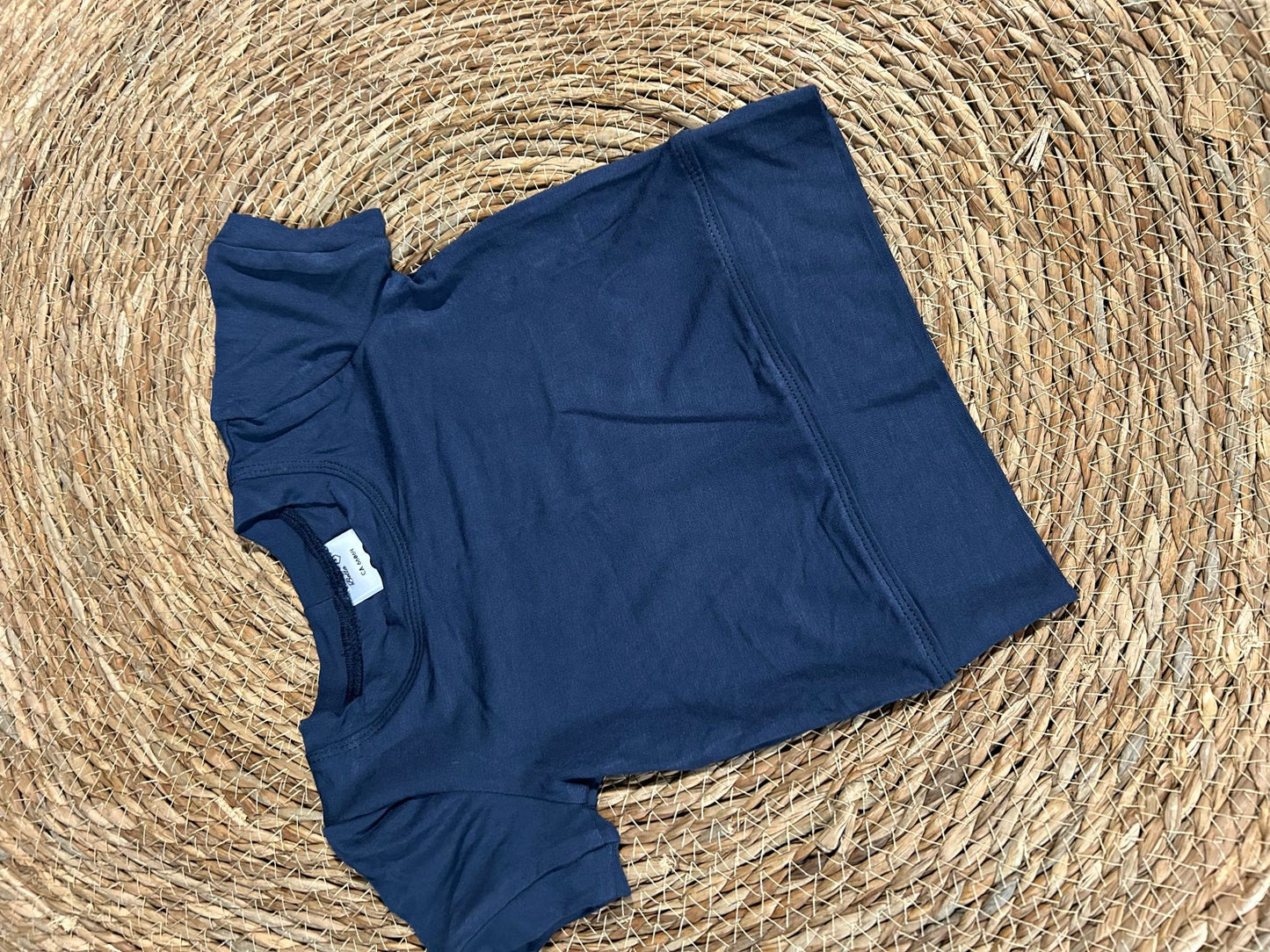 Le basique t-shirt bambou navy