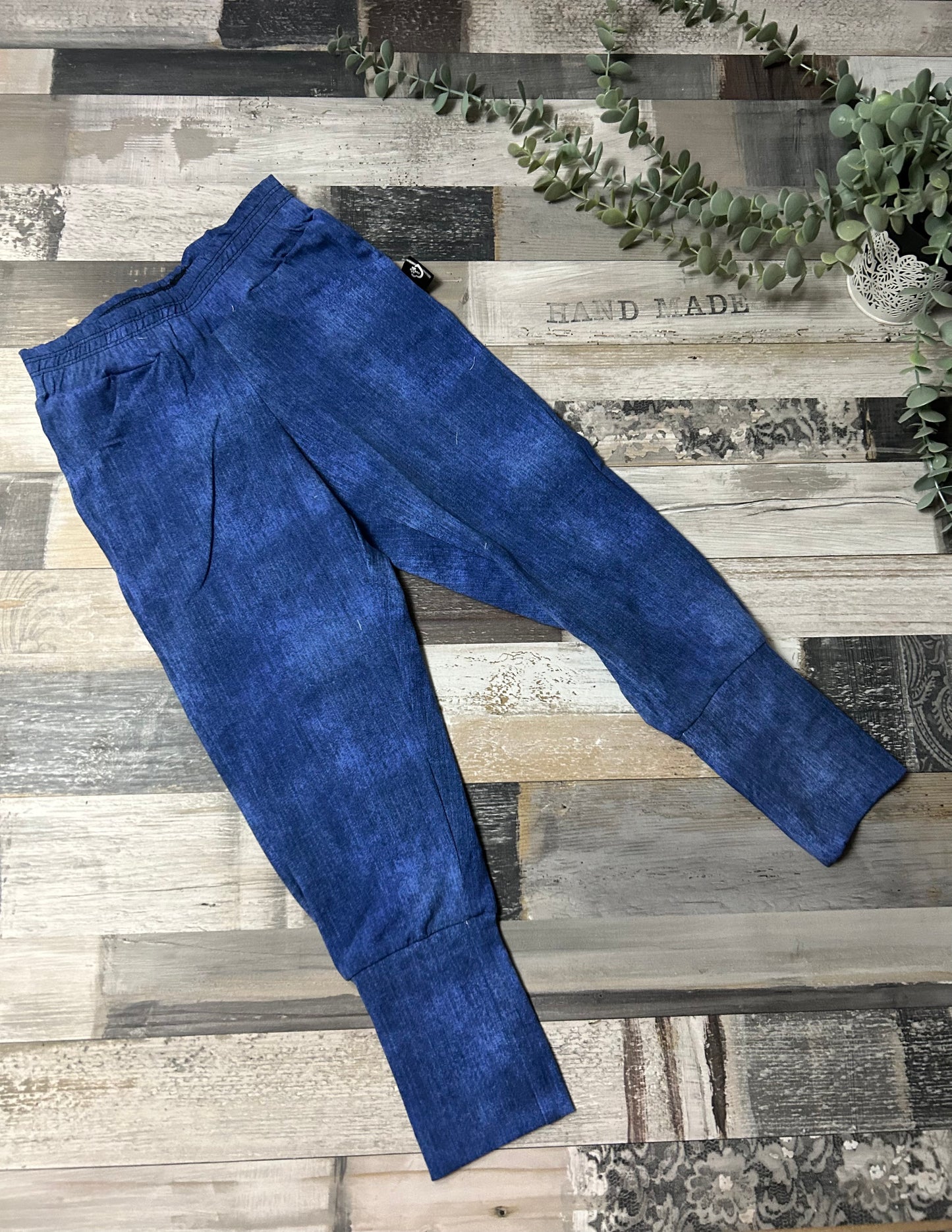 Jogger effet denim